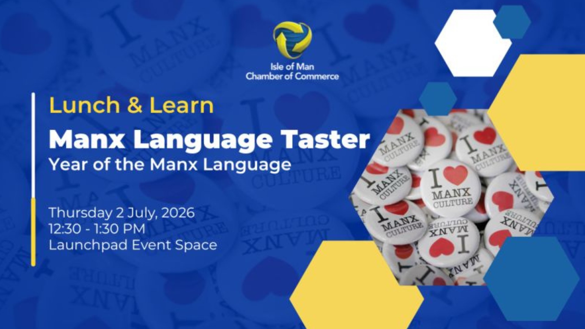 Lunch & Learn: Manx Language Taster